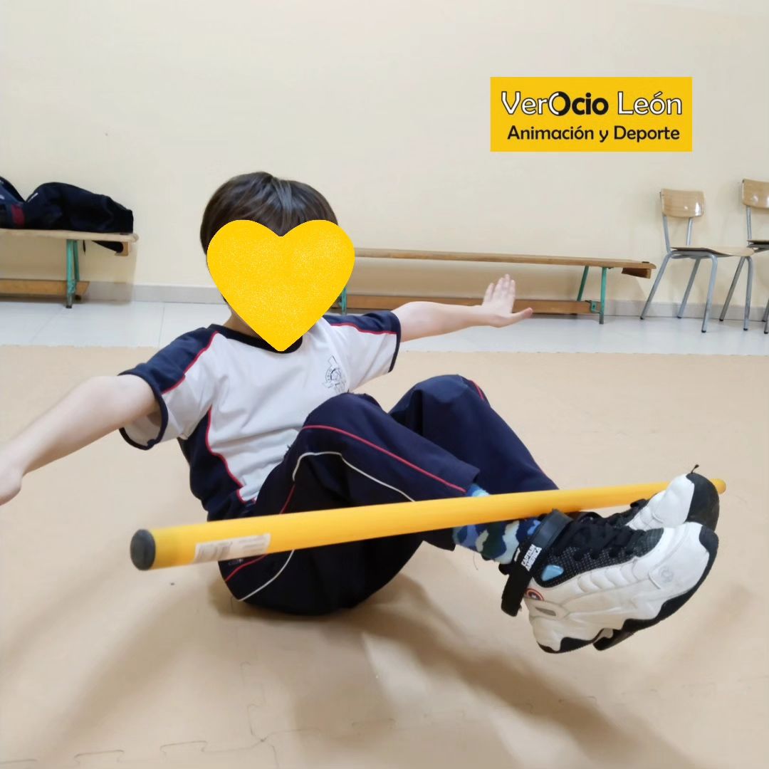 Haciendo deporte Verocio León animación y deporte